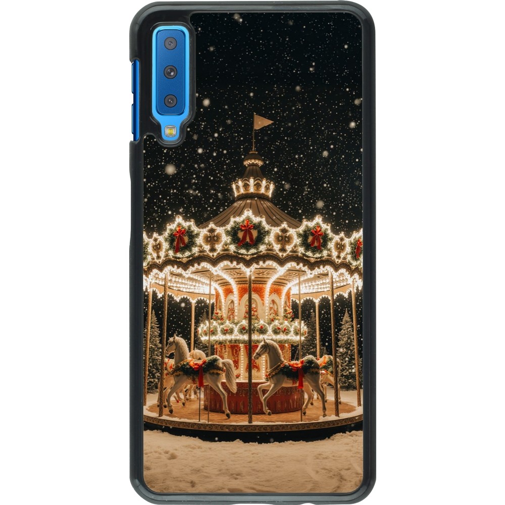 Coque Samsung Galaxy A7 - Christmas 25 Carousel