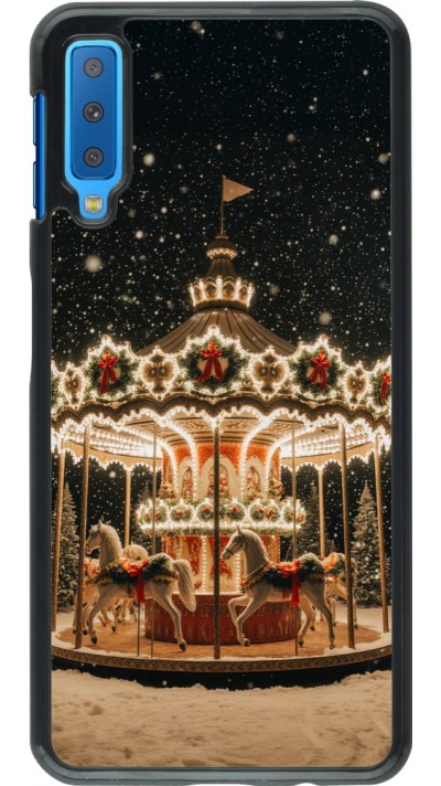 Coque Samsung Galaxy A7 - Christmas 25 Carousel