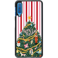 Coque Samsung Galaxy A7 - Christmas 25 Happy Holiday