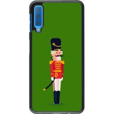Coque Samsung Galaxy A7 - Christmas 25 Nutcracker Green