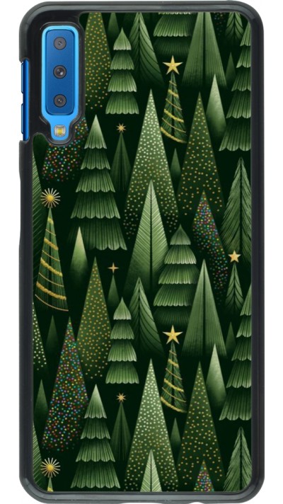 Coque Samsung Galaxy A7 - Christmas 25 Pattern Xmas Tree