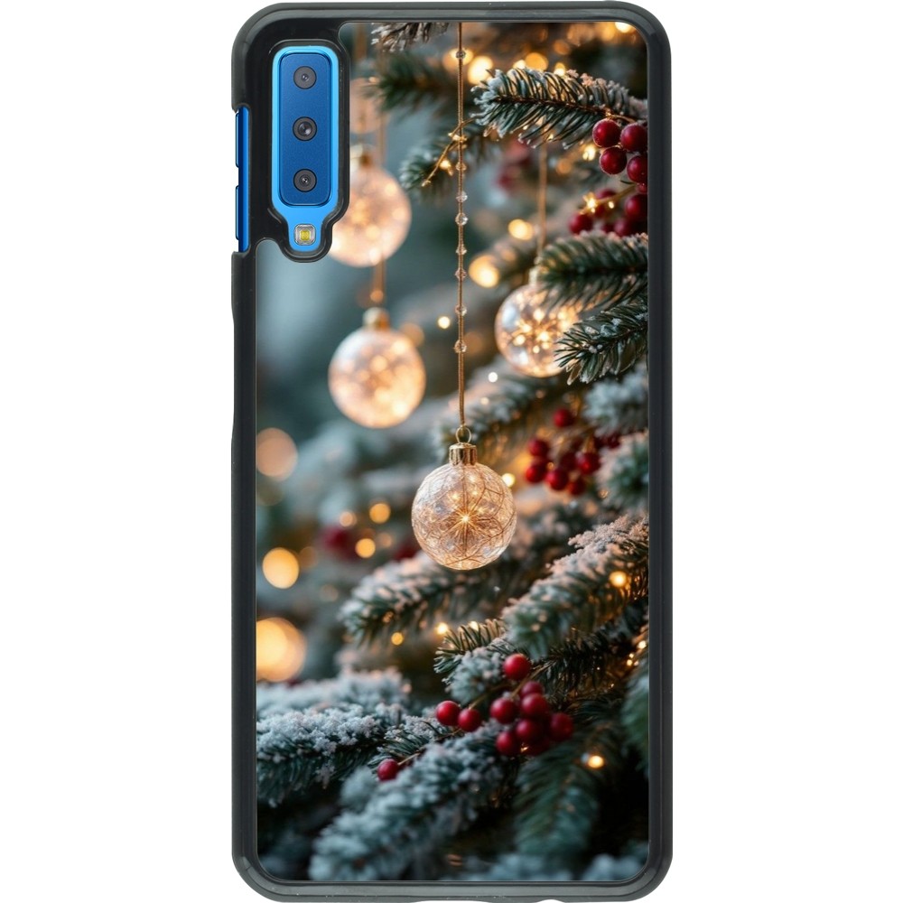 Coque Samsung Galaxy A7 - Christmas 25 Xmas Decorated Tree