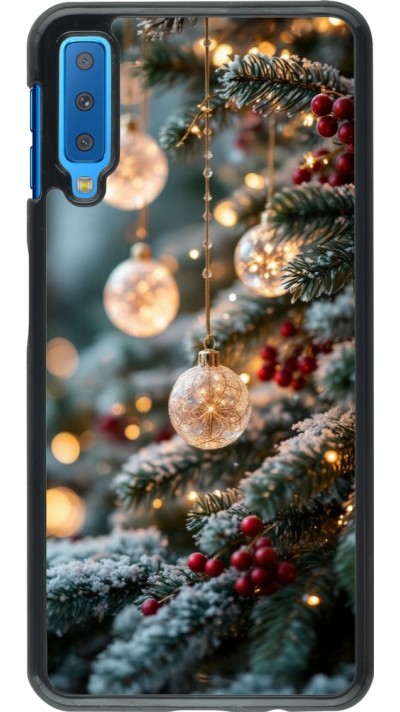 Coque Samsung Galaxy A7 - Christmas 25 Xmas Decorated Tree