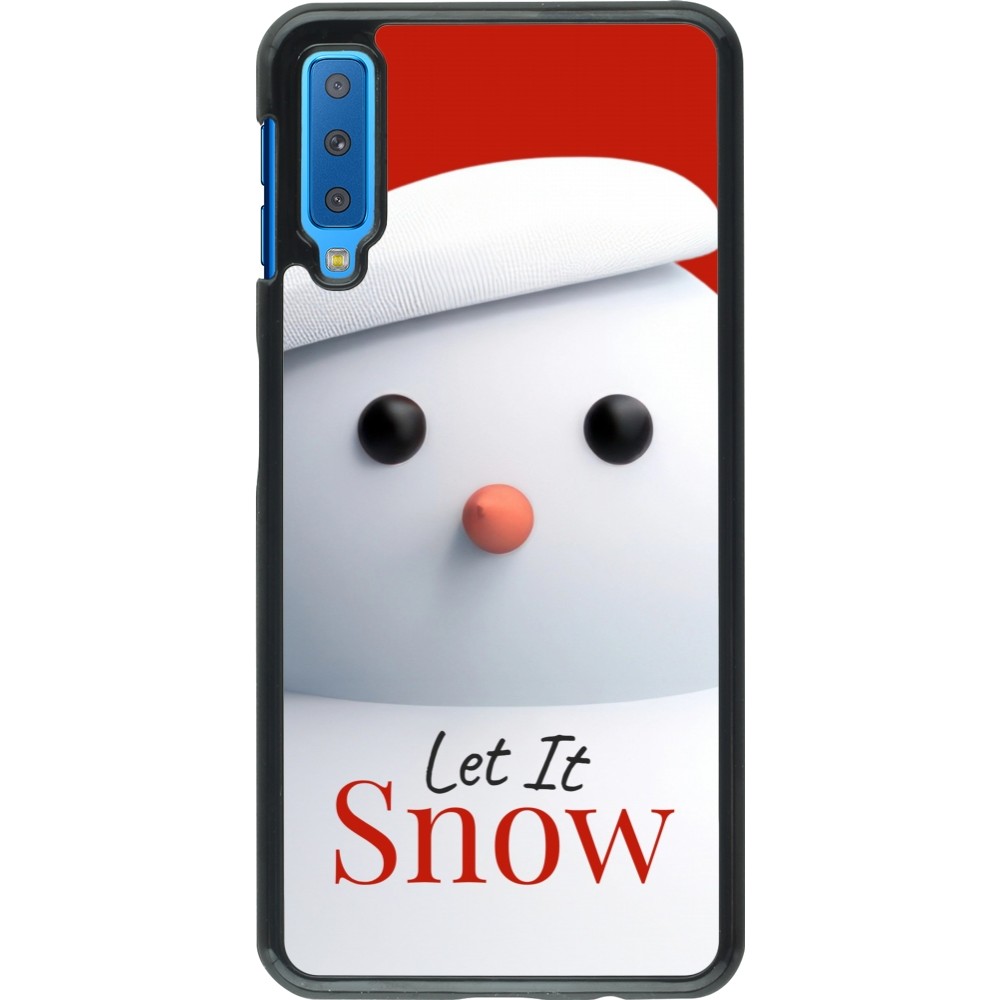 Coque Samsung Galaxy A7 - Christmas 25 Xmas Snowman