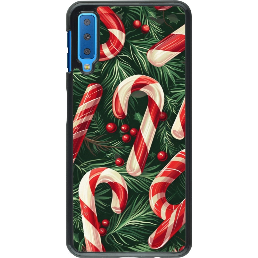 Coque Samsung Galaxy A7 - Christmas 25 Xmas Stick