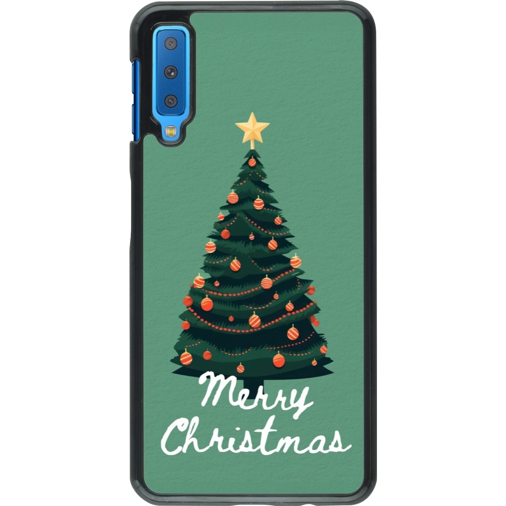 Coque Samsung Galaxy A7 - Christmas 25 Xmas Tree
