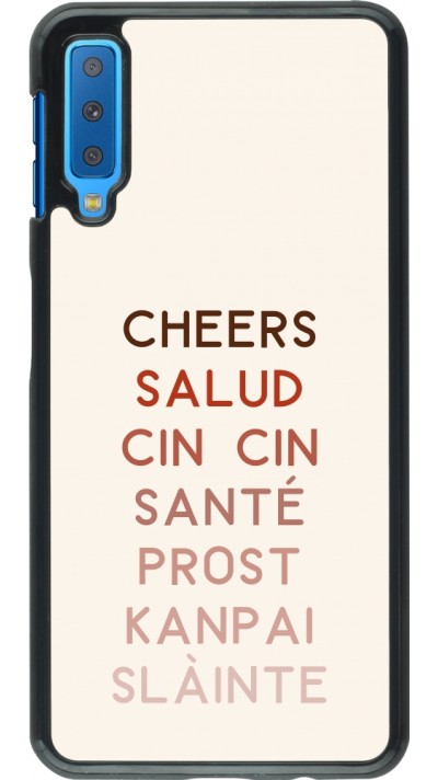 Samsung Galaxy A7 Case Hülle - Cocktail Cheers Salud