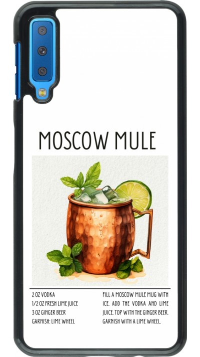 Coque Samsung Galaxy A7 - Cocktail recette Moscow Mule