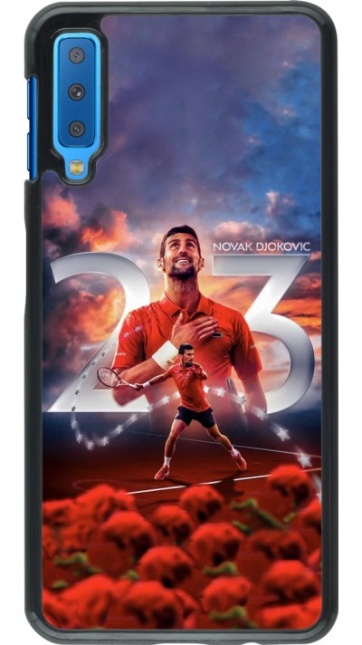 Samsung Galaxy A7 Case Hülle - Djokovic 23 Grand Slam