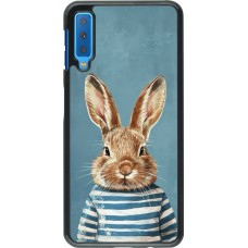 Coque Samsung Galaxy A7 - Easter 2026 Rabbit navy