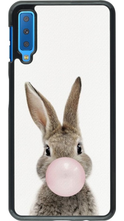 Samsung Galaxy A7 Case Hülle - Easter 2023 bubble gum bunny