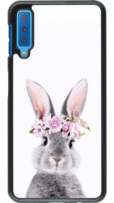 Samsung Galaxy A7 Case Hülle - Easter 2023 flower bunny