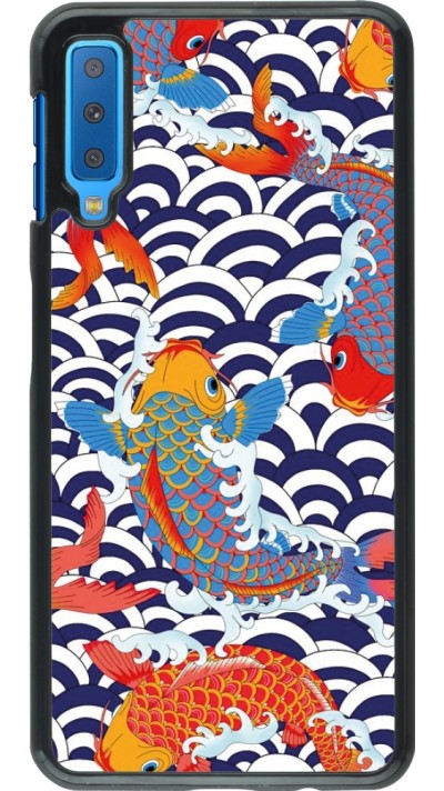 Samsung Galaxy A7 Case Hülle - Easter 2023 japanese fish
