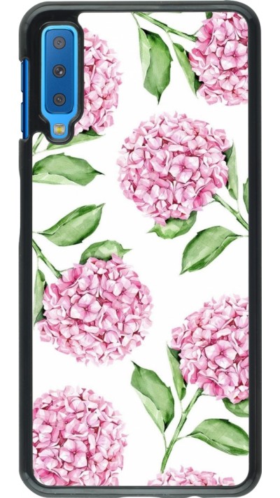 Samsung Galaxy A7 Case Hülle - Easter 2024 pink flowers