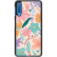 Samsung Galaxy A7 Case Hülle - Easter 2024 spring flowers