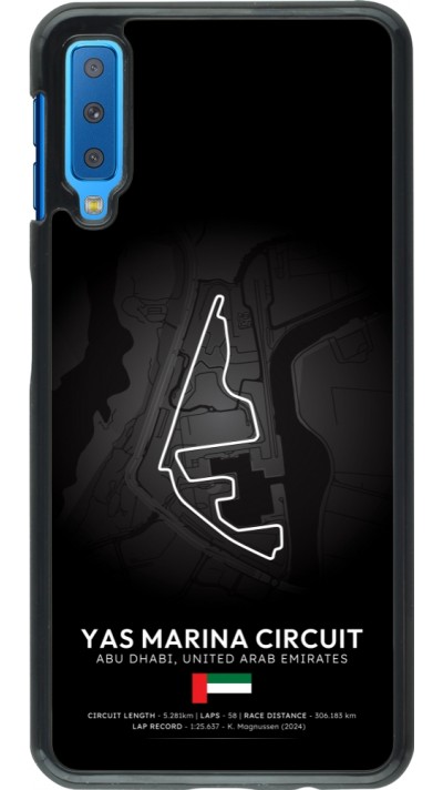 Samsung Galaxy A7 Case Hülle - F1 Track 2025 Abu Dhabi