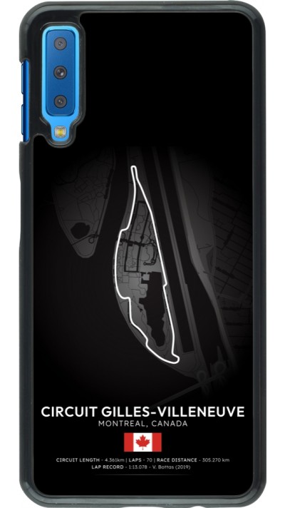 Samsung Galaxy A7 Case Hülle - F1 Track 2025 Canada