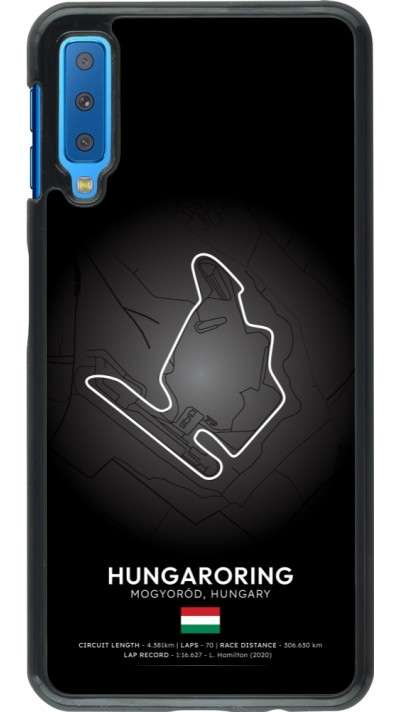 Samsung Galaxy A7 Case Hülle - F1 Track 2025 Hungary