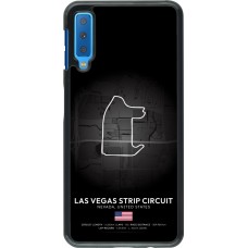 Samsung Galaxy A7 Case Hülle - F1 Track 2025 Las Vegas