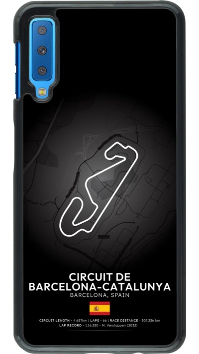 Samsung Galaxy A7 Case Hülle - F1 Track 2025 Spain