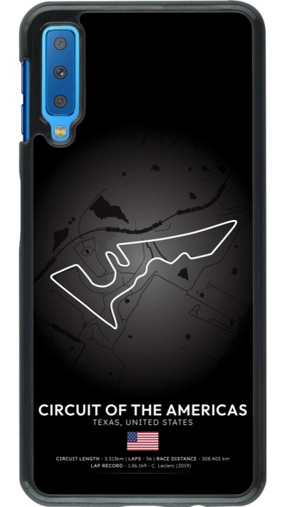 Samsung Galaxy A7 Case Hülle - F1 Track 2025 United States