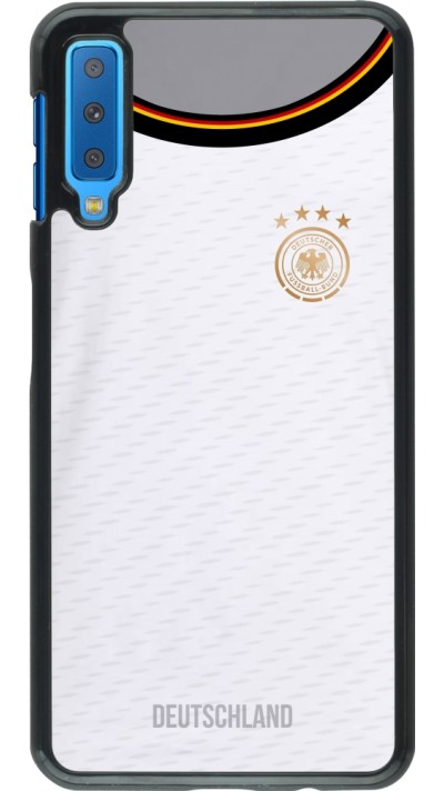 Samsung Galaxy A7 Case Hülle - Deutschland 2022 personalisierbares Fußballtrikot