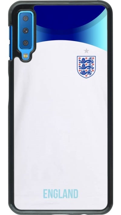 Samsung Galaxy A7 Case Hülle - England 2022 personalisierbares Fußballtrikot