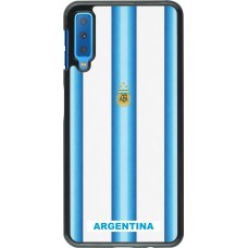 Samsung Galaxy A7 Case Hülle - Argentinien 2026 personalisierbares Fussballtrikot