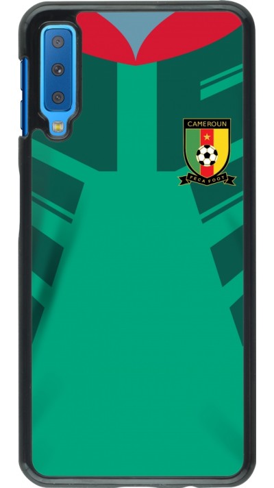 Coque Samsung Galaxy A7 - Maillot de football Cameroun 2022 personnalisable