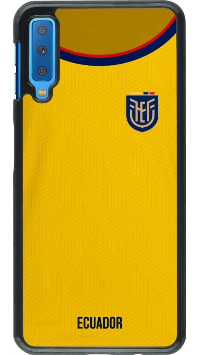 Coque Samsung Galaxy A7 - Maillot de football Equateur 2022