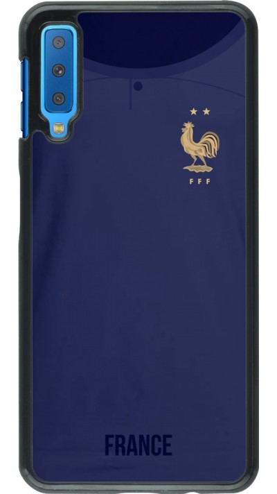 Coque Samsung Galaxy A7 - Maillot de football France 2022 personnalisable