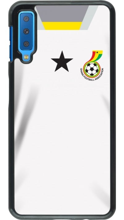 Coque Samsung Galaxy A7 - Maillot de football Ghana 2022 personnalisable