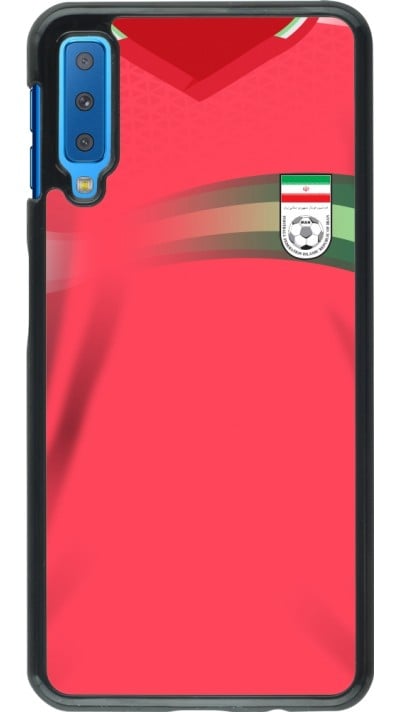 Coque Samsung Galaxy A7 - Maillot de football Iran 2022 personnalisable