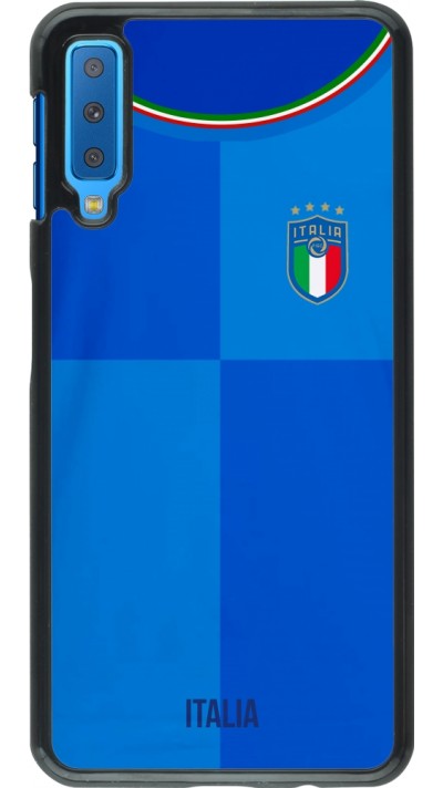 Coque Samsung Galaxy A7 - Maillot de football Italie 2022 personnalisable