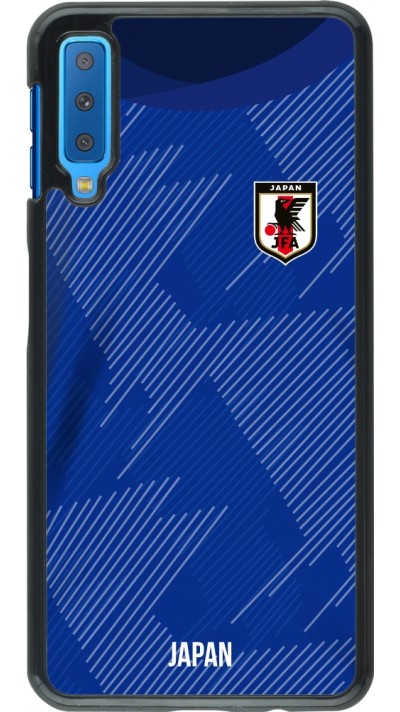 Coque Samsung Galaxy A7 - Maillot de football Japon 2022 personnalisable