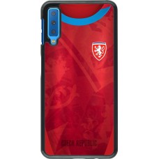 Samsung Galaxy A7 Case Hülle - Tschechische Republik personalisierbares Fussballtrikot
