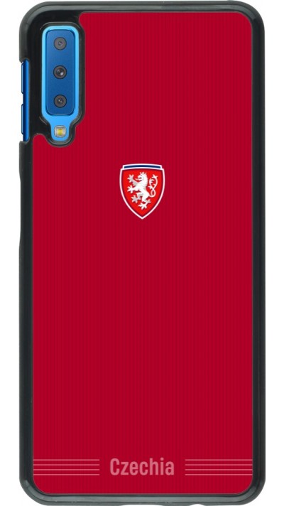 Samsung Galaxy A7 Case Hülle - Tschechische Republik 2026 personalisierbares Fussballtrikot