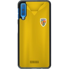 Samsung Galaxy A7 Case Hülle - Fussballtrikot Rumänien