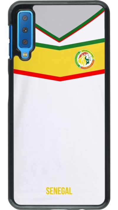 Samsung Galaxy A7 Case Hülle - Senegal 2022 personalisierbares Fußballtrikot