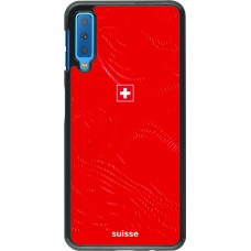Samsung Galaxy A7 Case Hülle - Schweiz 2026 personalisierbares Fussballtrikot