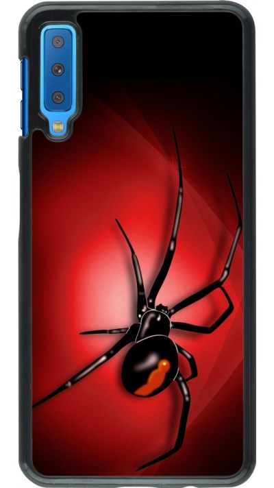 Samsung Galaxy A7 Case Hülle - Halloween 2023 spider black widow