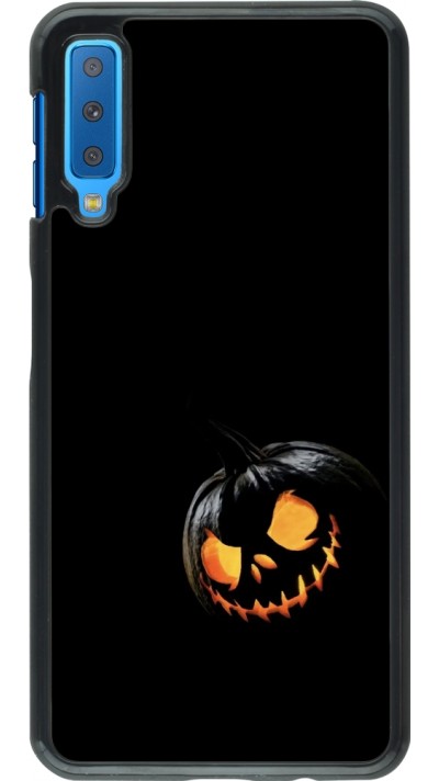 Samsung Galaxy A7 Case Hülle - Halloween 2023 discreet pumpkin