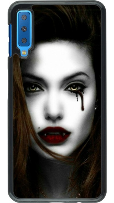 Samsung Galaxy A7 Case Hülle - Halloween 2023 gothic vampire