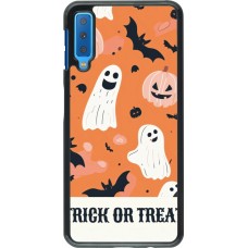 Samsung Galaxy A7 Case Hülle - Halloween 2025 Trick or treat