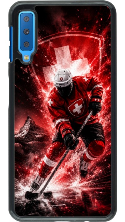 Samsung Galaxy A7 Case Hülle - Hockey World Championship Player
