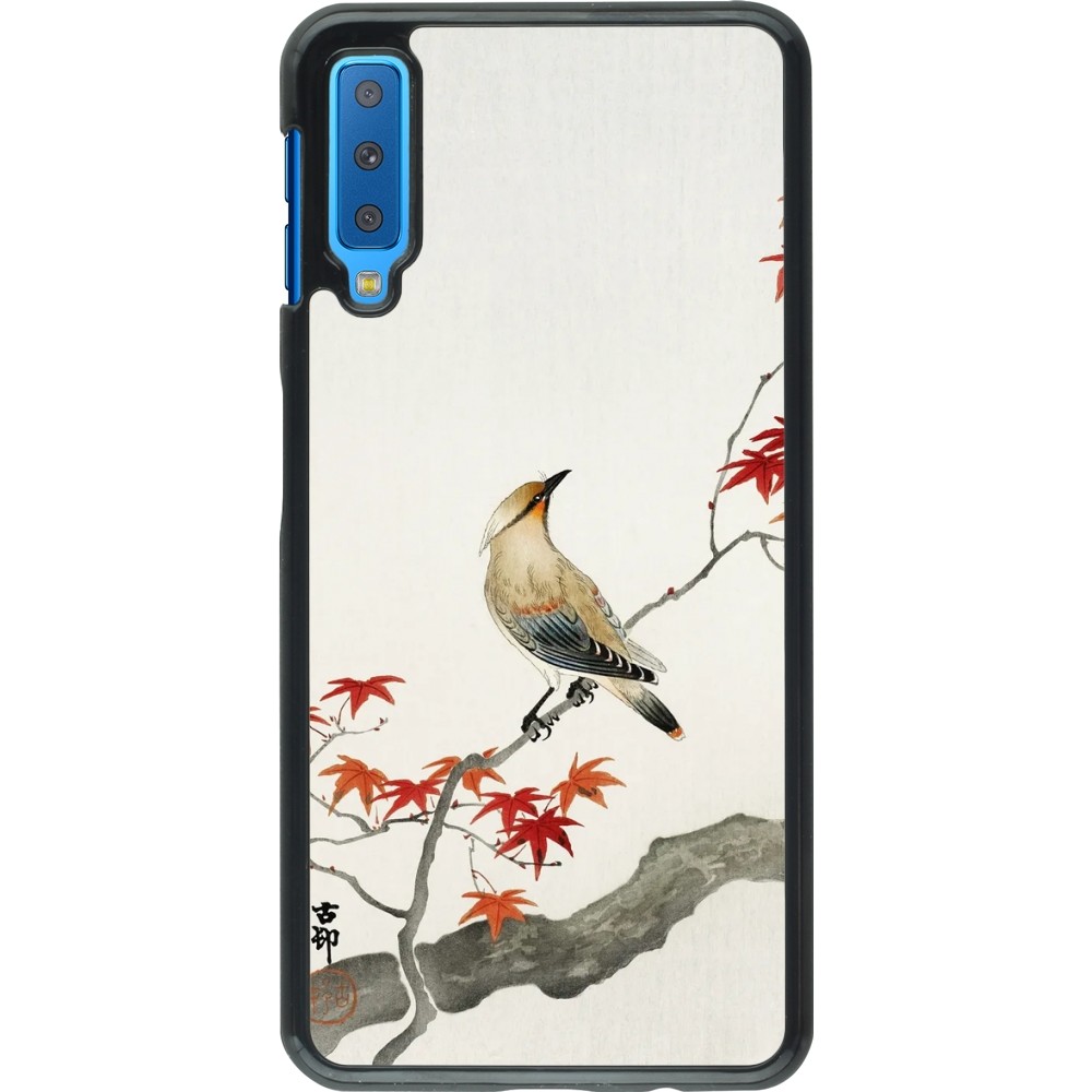 Samsung Galaxy A7 Case Hülle - Japanese Bird