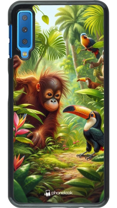 Coque Samsung Galaxy A7 - Jungle Tropicale Tayrona
