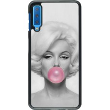 Coque Samsung Galaxy A7 - Marilyn Bubble