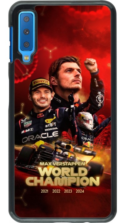 Coque Samsung Galaxy A7 - Max Verstappen Champion 2023