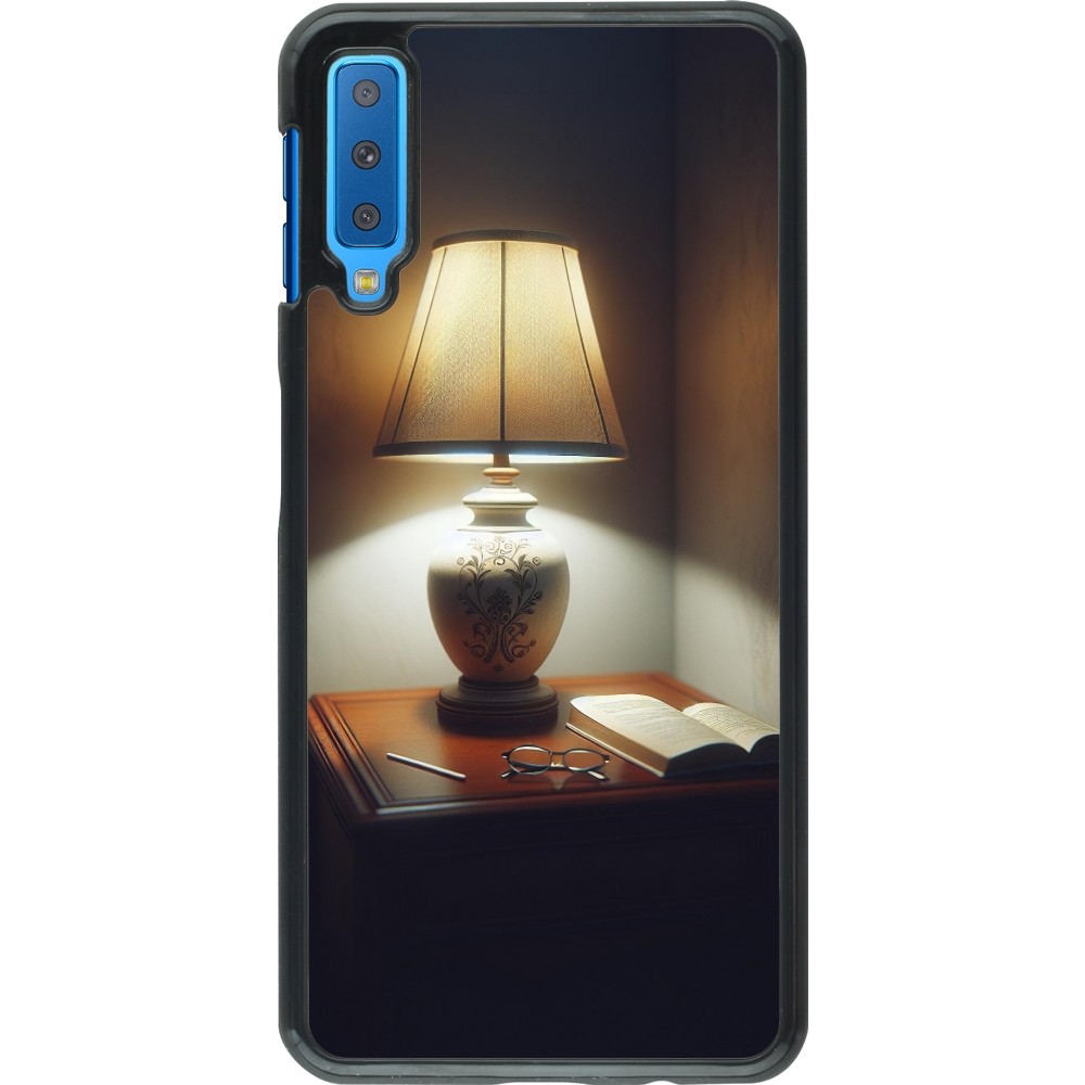 Samsung Galaxy A7 Case Hülle - Mitternachtsleuchten